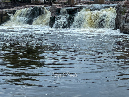 Waterfall in Sioux Falls