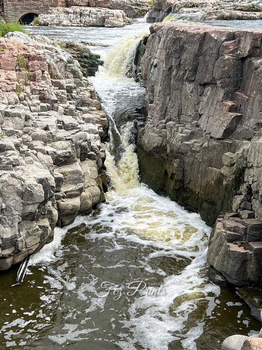 Waterfall in Sioux Falls