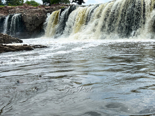 Waterfall in Sioux Falls